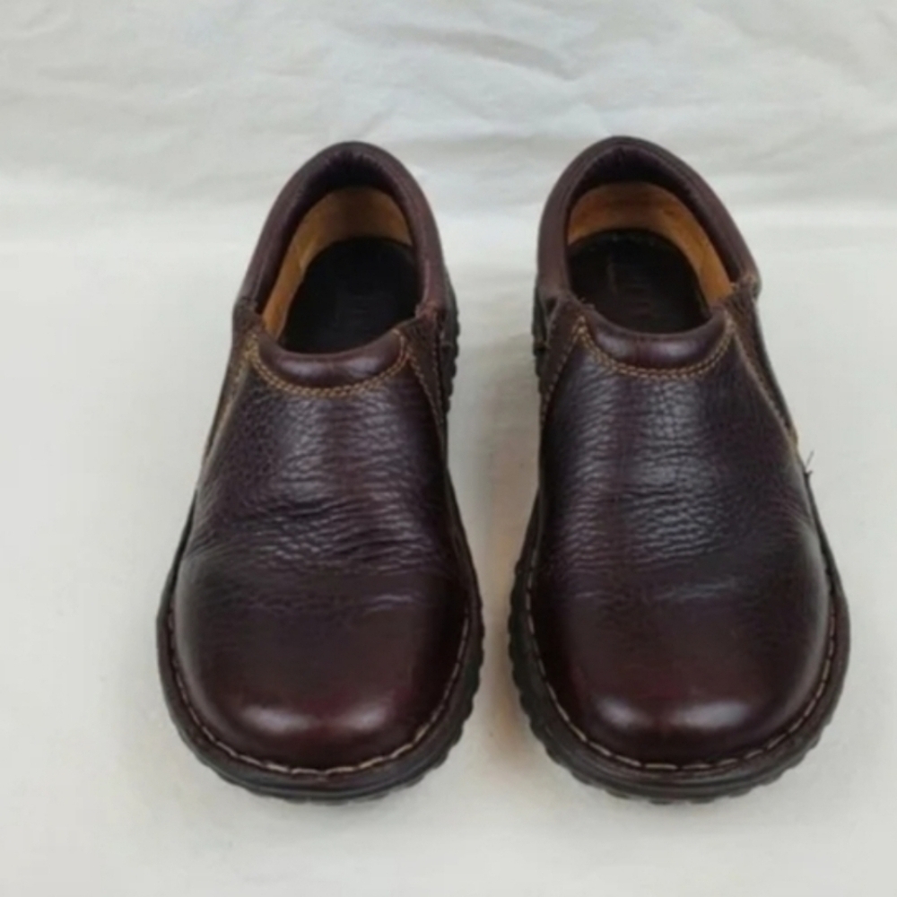 Born brown leather flat loafers Size 6/36.5 - Picture 3 of 9